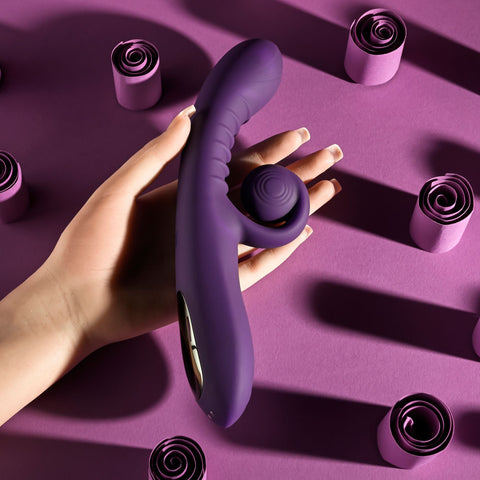 Playboy CURLICUE Rabbit Vibrator 23.5cm G-Spot Stimulation VIBRATORS-RABBIT