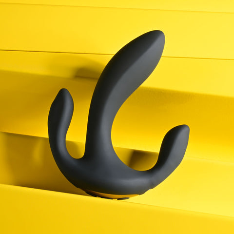 Playboy Pleasure - TRIPLE THREAT 3 Head Stimulator 13.5cm VIBRATORS - MULTI