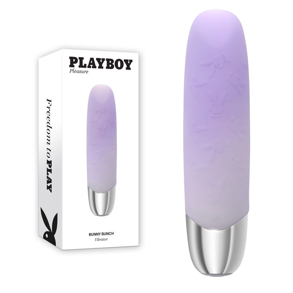 Playboy Pleasure BUNNY BUNCH - Bullet Vibrator 8.3cm White > Vibrators > Mini Vibrators
