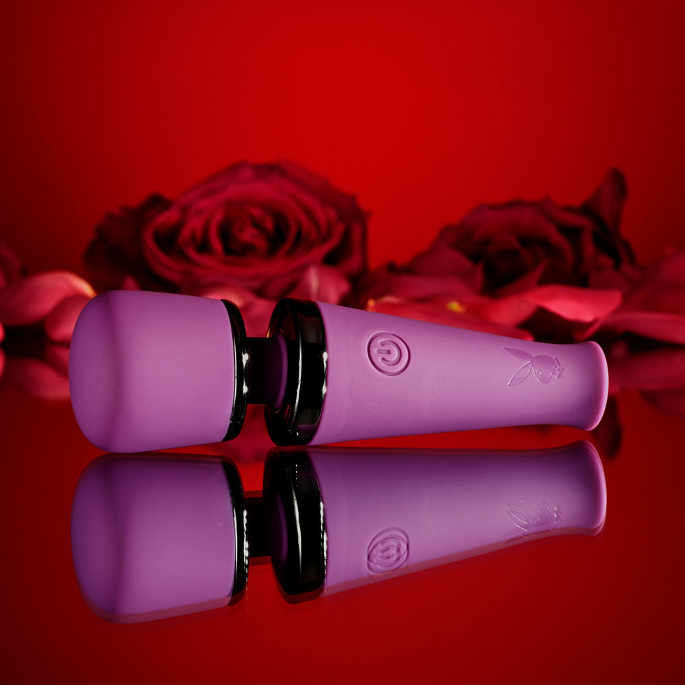 Playboy Pleasure MIC DROP 11.4 cm USB Rechargeable Mini Wand Electric Massager