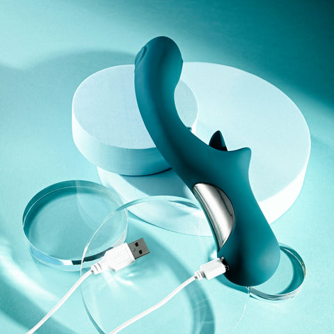 Playboy Pleasure HARMONY 22.9 cm USB Rechargeable Vibrator VIBRATORS-RABBIT