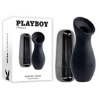 Playboy Pleasure THE JET SET - SUCKER Clitoral Toy Black > Vibrators > Ladies > Clitoral Vibrators and Stimulators