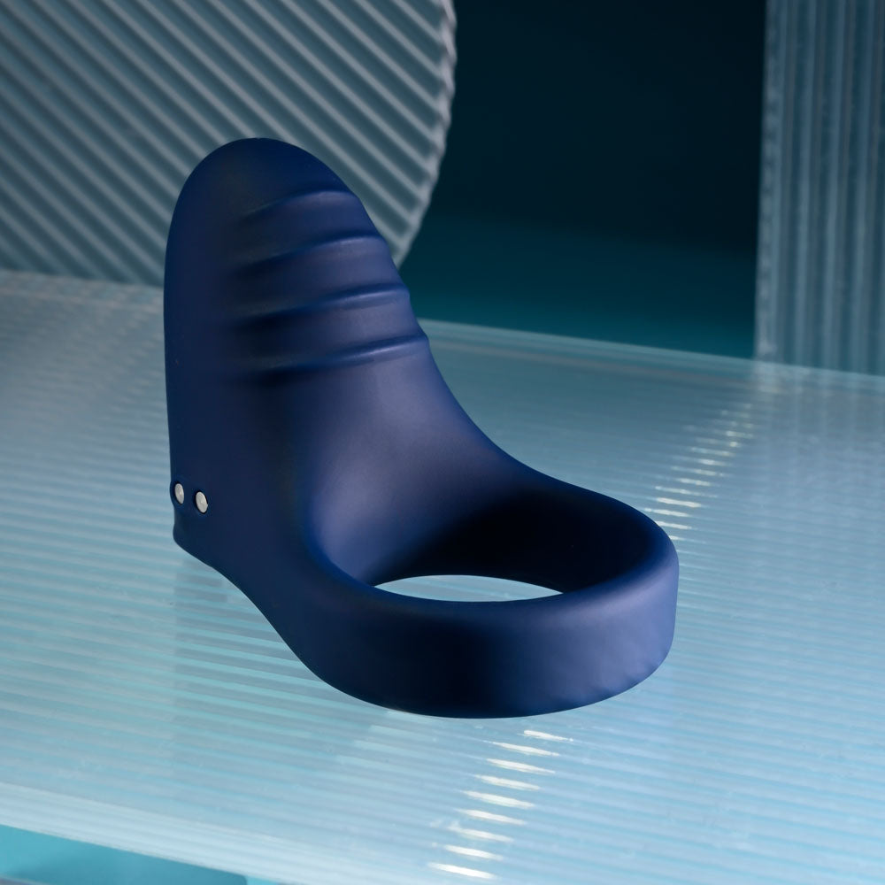 Playboy Pleasure Point USB Rechargeable Vibrating Cock Ring 7.8cm COCK RINGS