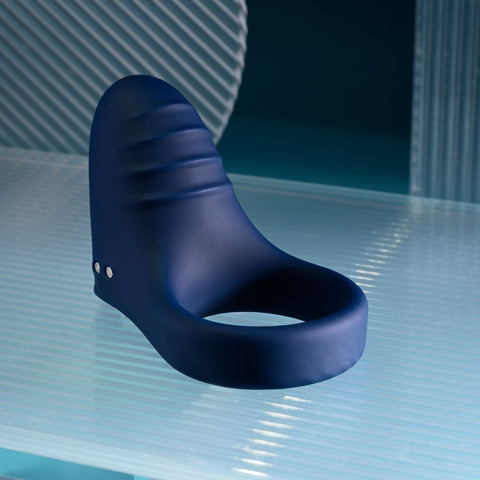Playboy Pleasure Point USB Rechargeable Vibrating Cock Ring 7.8cm COCK RINGS