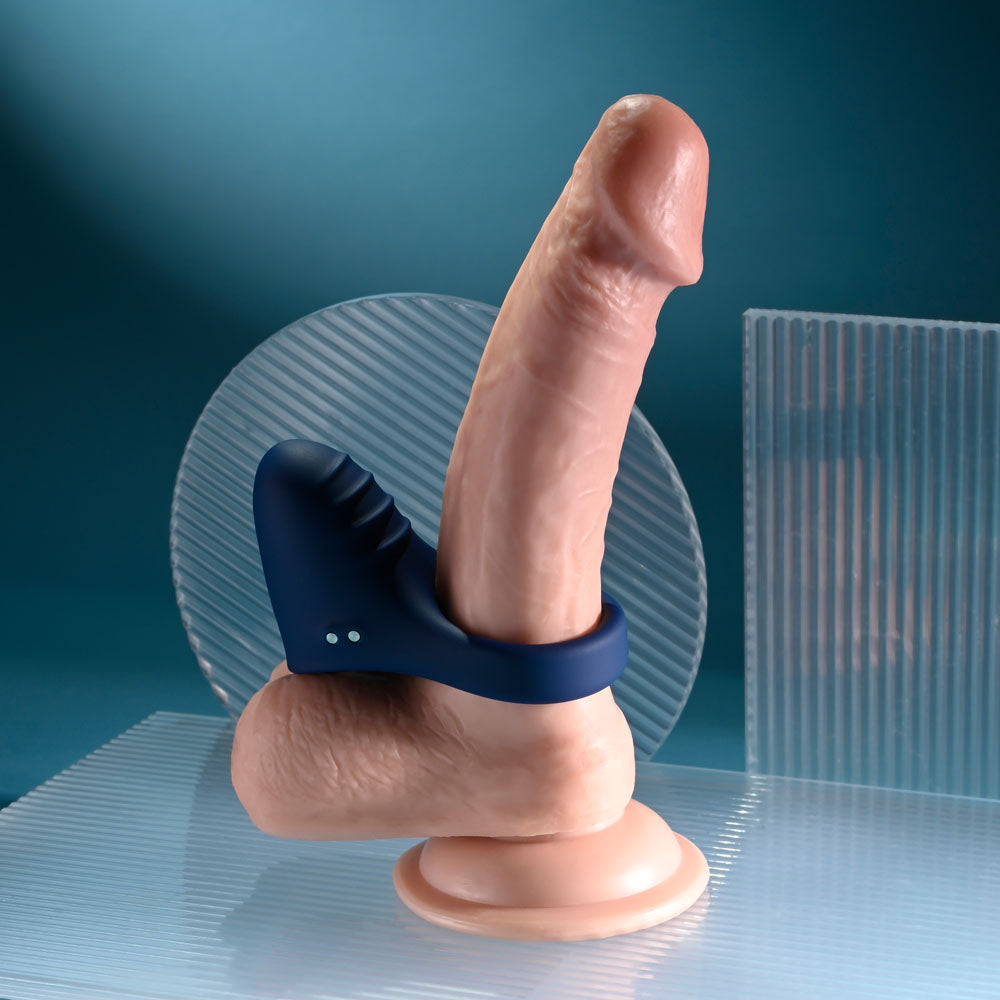 Playboy Pleasure Point USB Rechargeable Vibrating Cock Ring 7.8cm COCK RINGS