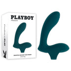 Playboy Pleasure Wrapped Around Your Finger Multi Play Finger Vibrator Green > Vibrators > Finger Vibrators