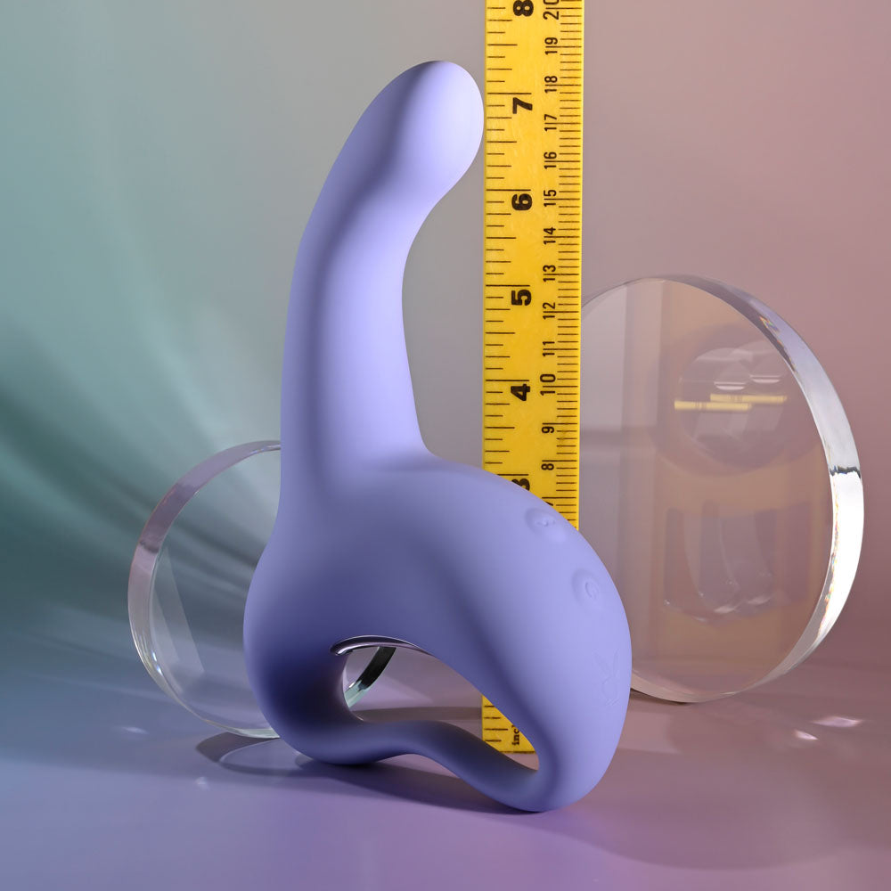 Playboy Pleasure Nice to Meet You 19.5 Centimeter USB Rechargeable Vibrator Vibrators