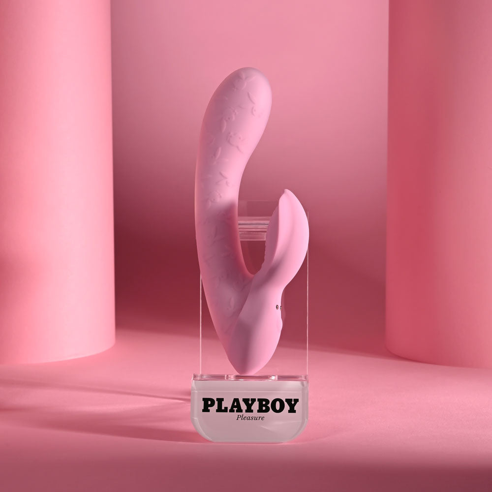 Playboy Pleasure Rabbit Party – USB Rechargeable Rabbit Vibrator 15.2 cm VIBRATORS-RABBIT