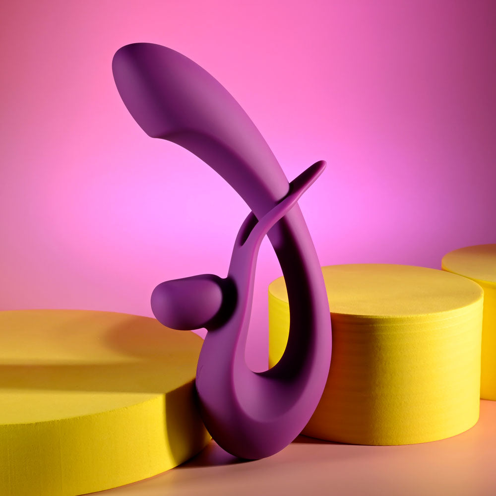 Playboy Pleasure Cha Cha Slide 20 Cm USB Rechargeable Rabbit Vibrator VIBRATORS-RABBIT-MULTI