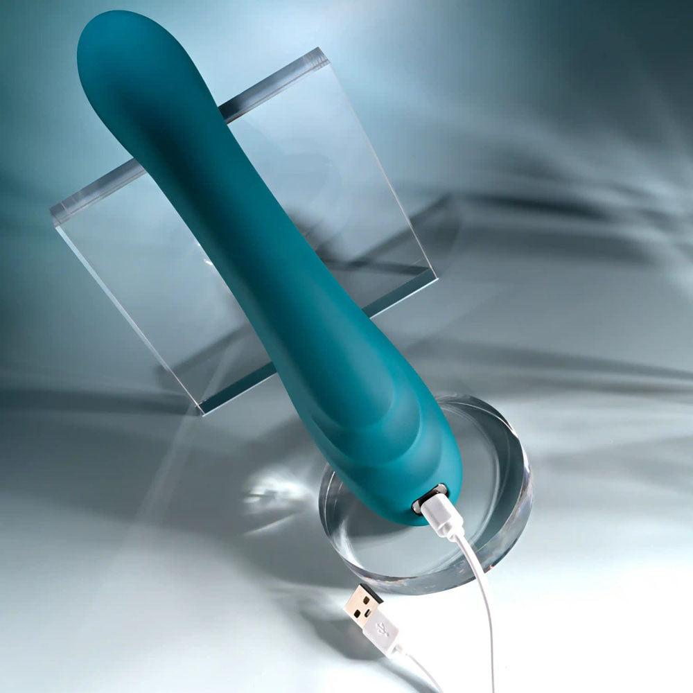 Playboy Pleasure Aurelie 22.7 cm USB Rechargeable Vibrator with Internal Flicker for G-Spot Stimulation Vibrators