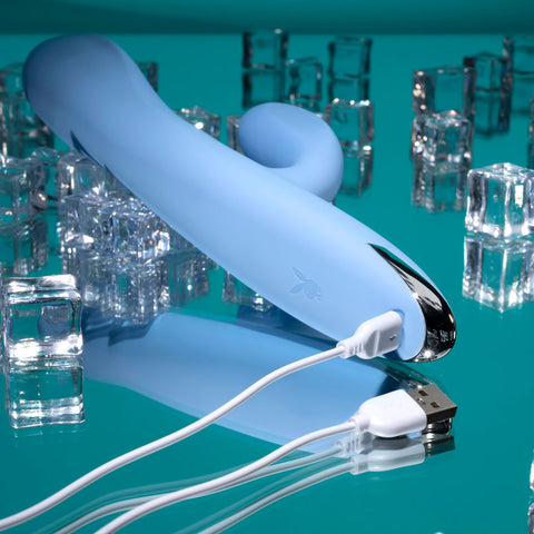 Playboy Pleasure Up and Away 26.7 cm USB Rechargeable Rabbit Vibrator VIBRATORS-RABBIT