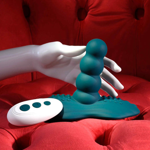 Playboy Pleasure Have a Seat USB Rechargeable Rideable Vibrator and Grinder Pad with Remote Vibrating Pads