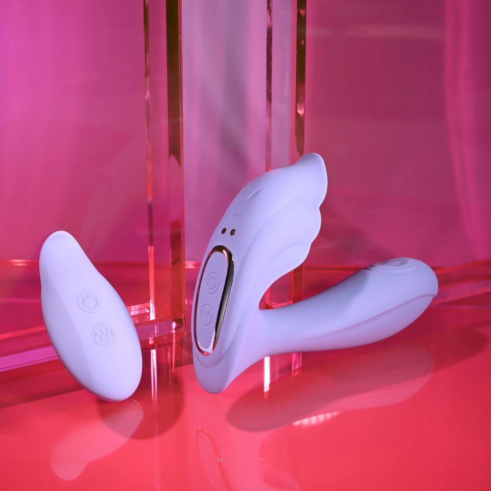 Playboy Pleasure Lilac Fantasy USB Rechargeable Tapping Vibrator Vibrators
