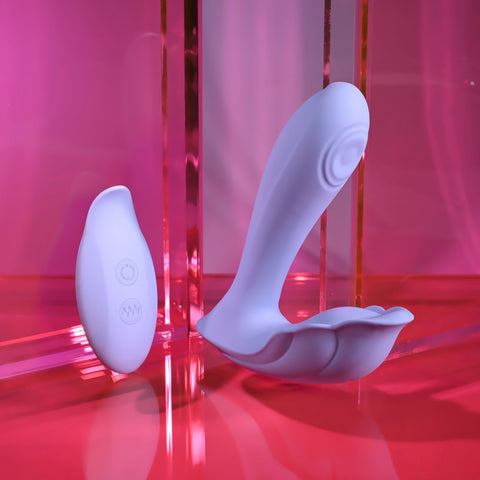 Playboy Pleasure Lilac Fantasy USB Rechargeable Tapping Vibrator Vibrators