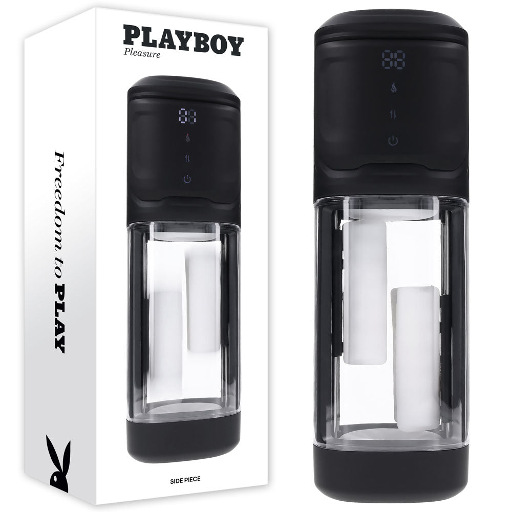 Playboy Pleasure Side Piece Warming Stroker Default Title > Sex Toys For Men > Masturbators Premium