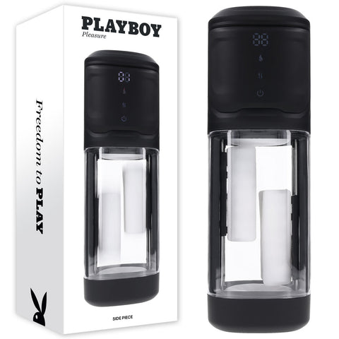 Playboy Pleasure Side Piece Warming Stroker Default Title Strokers - Premium