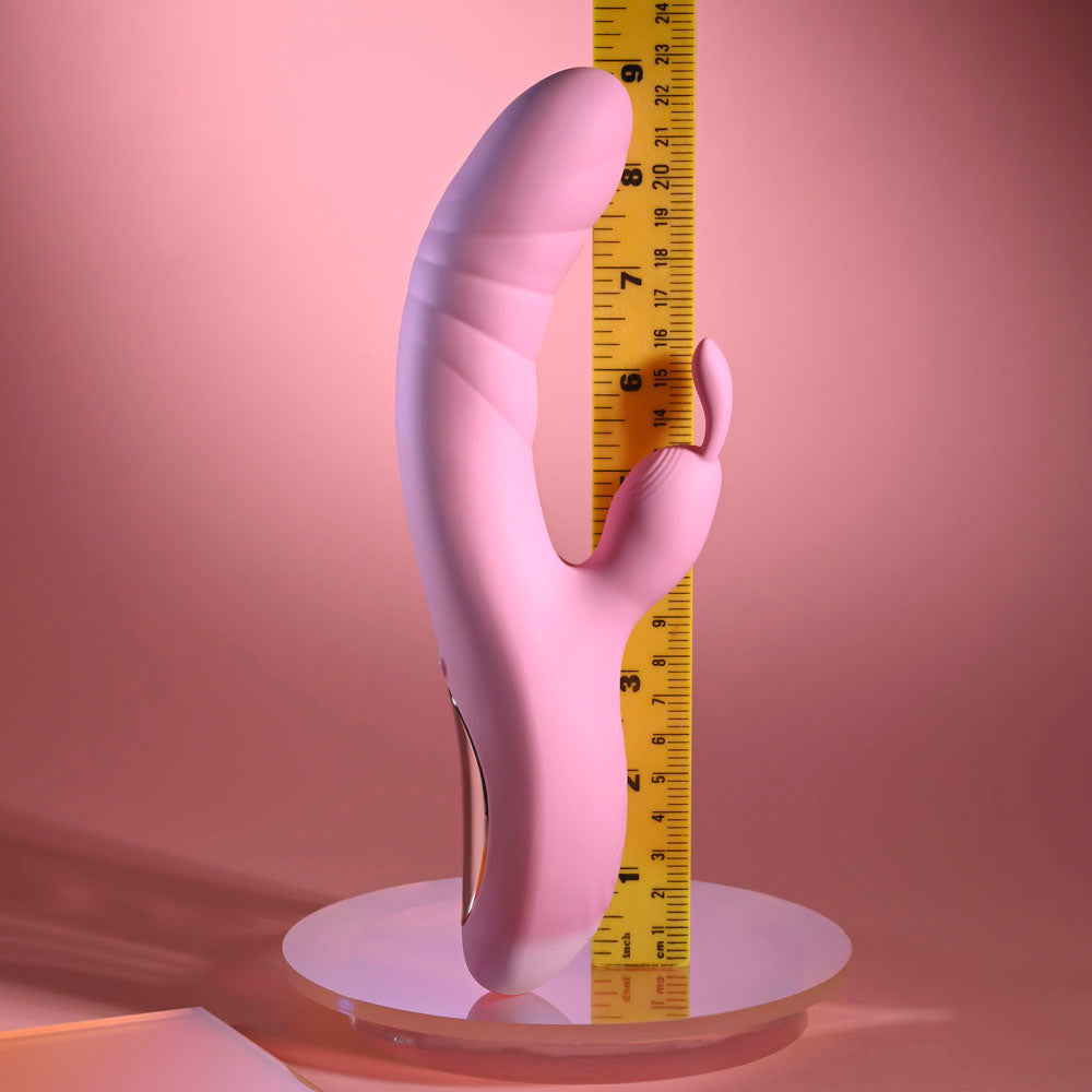 Playboy Pleasure Rub Me Right – Thrusting Rabbit Vibrator > Vibrators > Ladies > Rabbit Multi