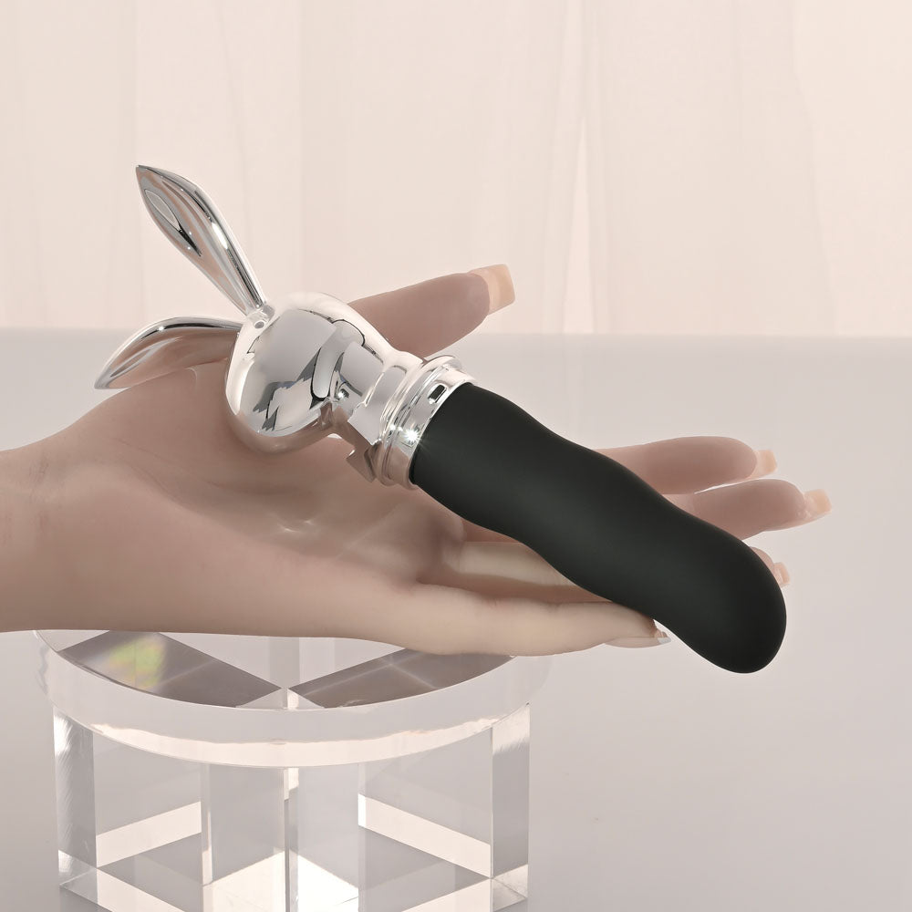 Playboy Pleasure Bunny On The Go – USB-C Rechargeable 18.6 cm Vibrator > Vibrators > Standard Vibrators