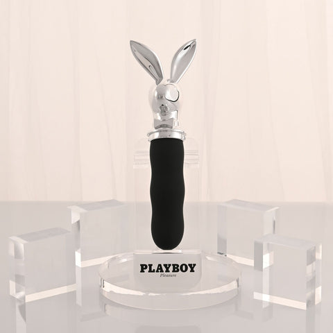 Playboy Pleasure Bunny On The Go – USB-C Rechargeable 18.6 cm Vibrator > Vibrators > Standard Vibrators