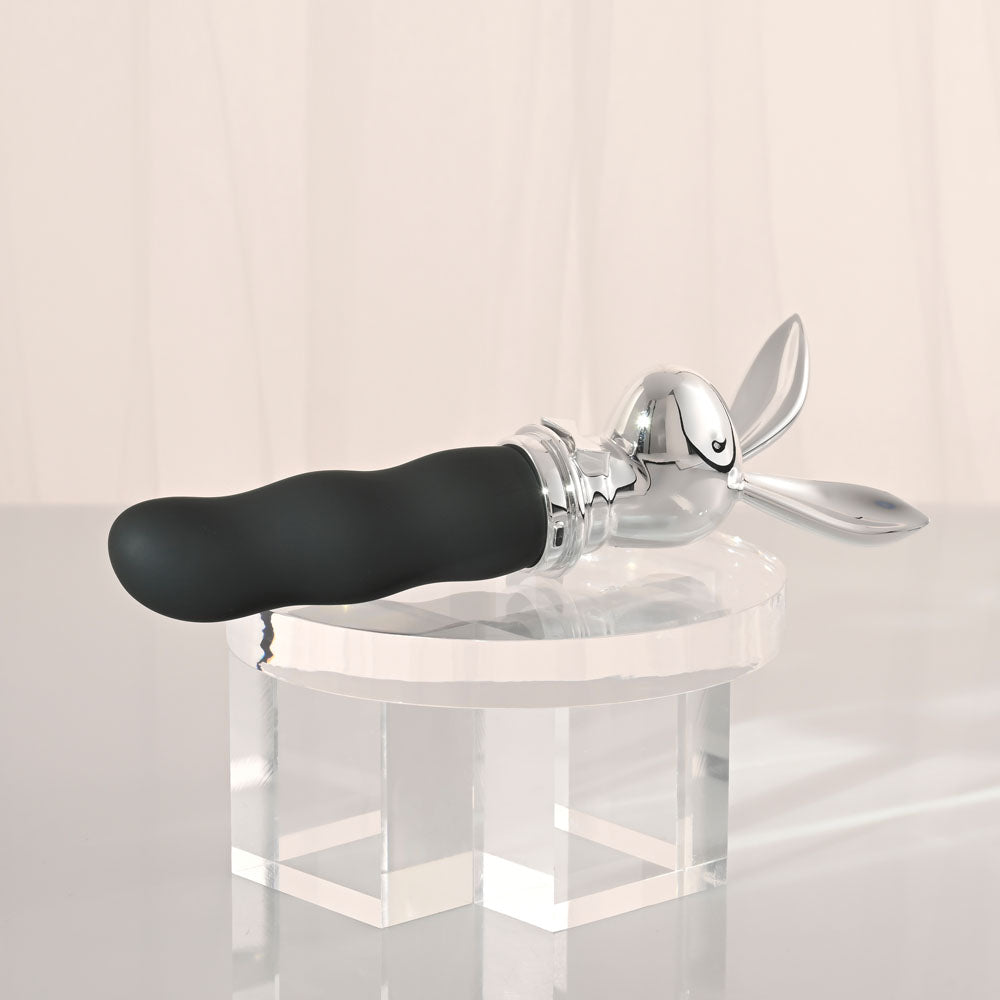Playboy Pleasure Bunny On The Go – USB-C Rechargeable 18.6 cm Vibrator > Vibrators > Standard Vibrators