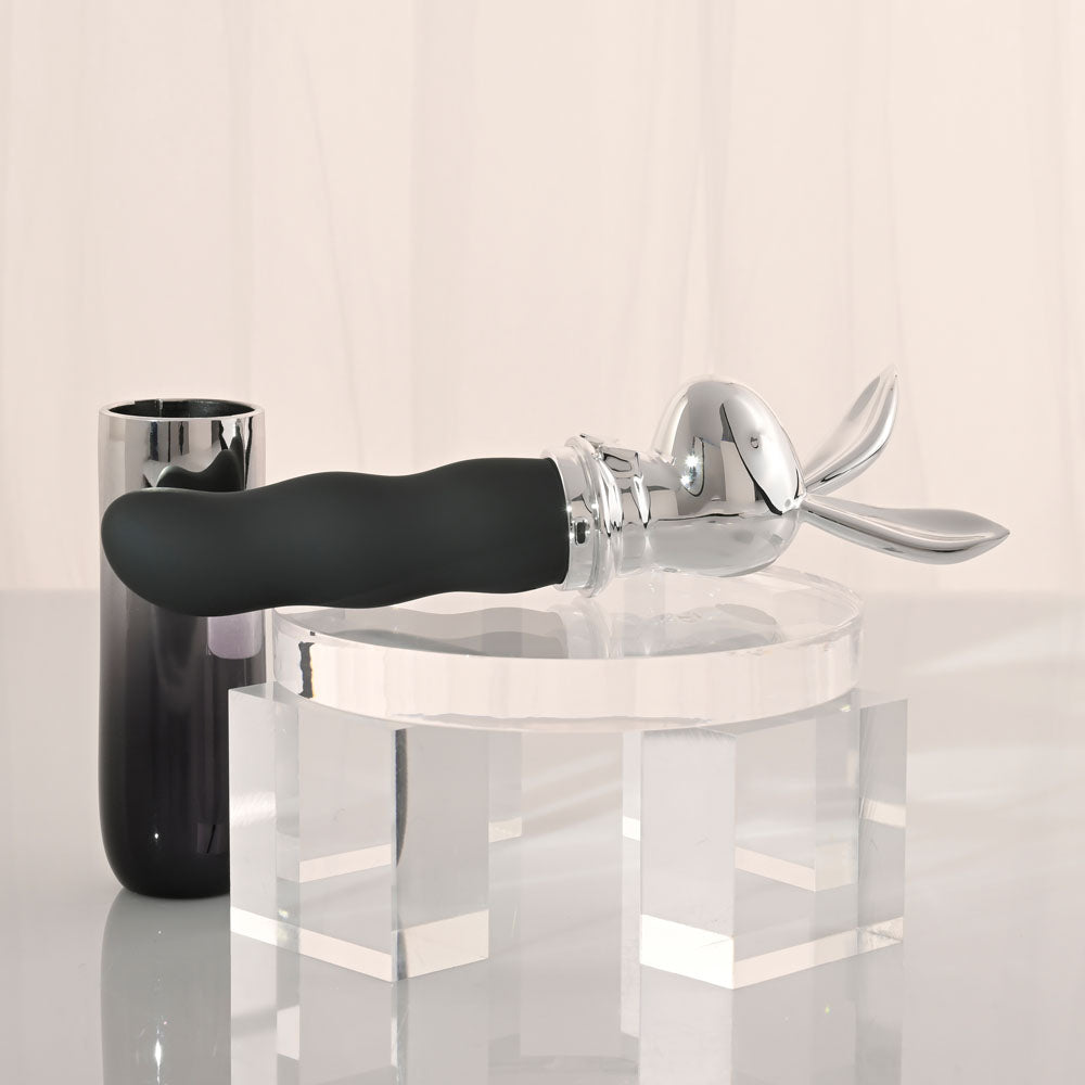 Playboy Pleasure Bunny On The Go – USB-C Rechargeable 18.6 cm Vibrator > Vibrators > Standard Vibrators