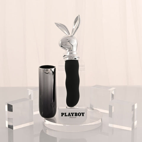 Playboy Pleasure Bunny On The Go – USB-C Rechargeable 18.6 cm Vibrator > Vibrators > Standard Vibrators