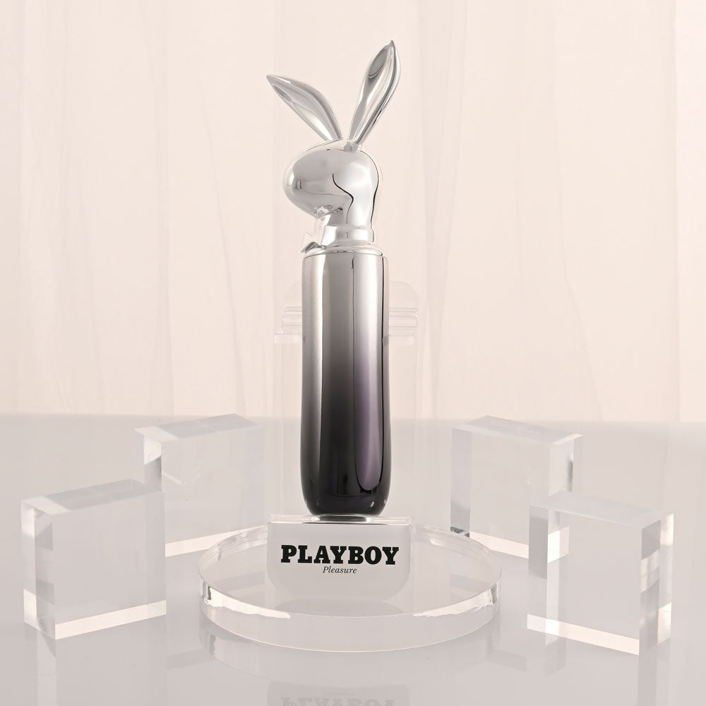 Playboy Pleasure Bunny On The Go – USB-C Rechargeable 18.6 cm Vibrator > Vibrators > Standard Vibrators