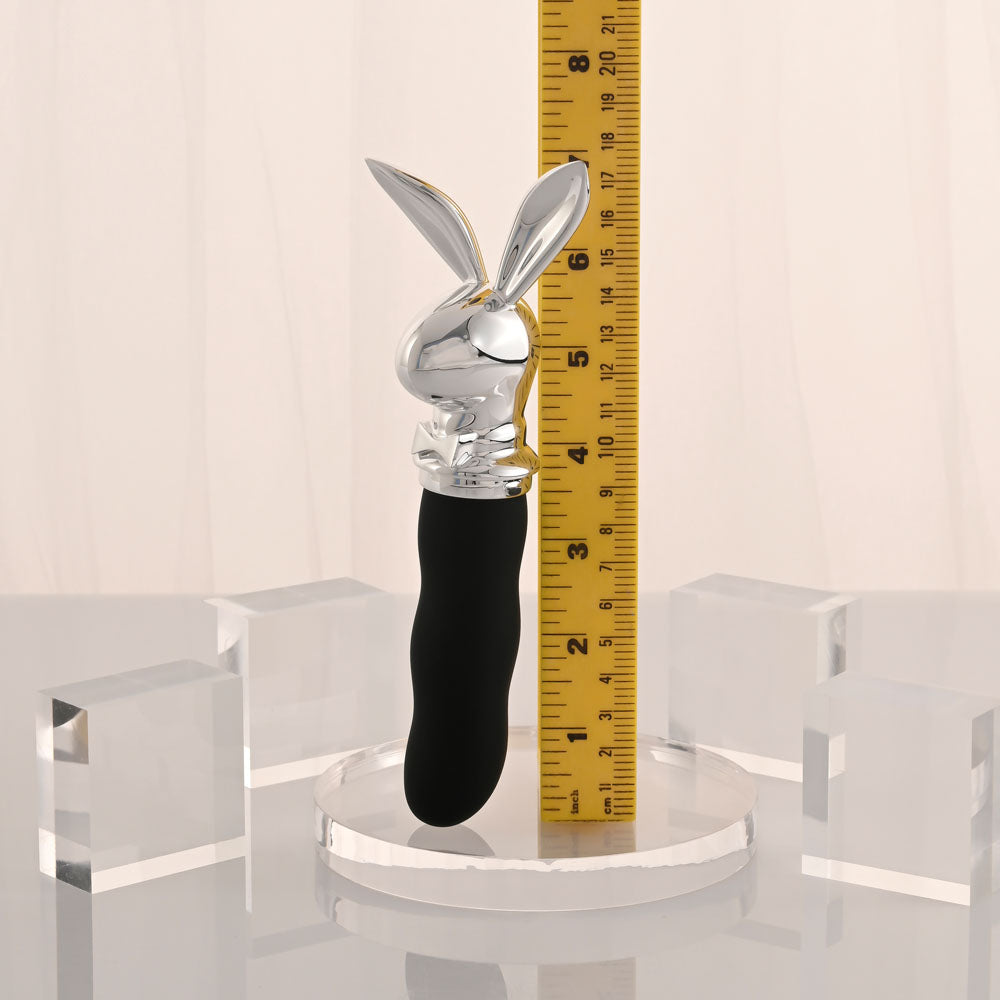Playboy Pleasure Bunny On The Go – USB-C Rechargeable 18.6 cm Vibrator > Vibrators > Standard Vibrators