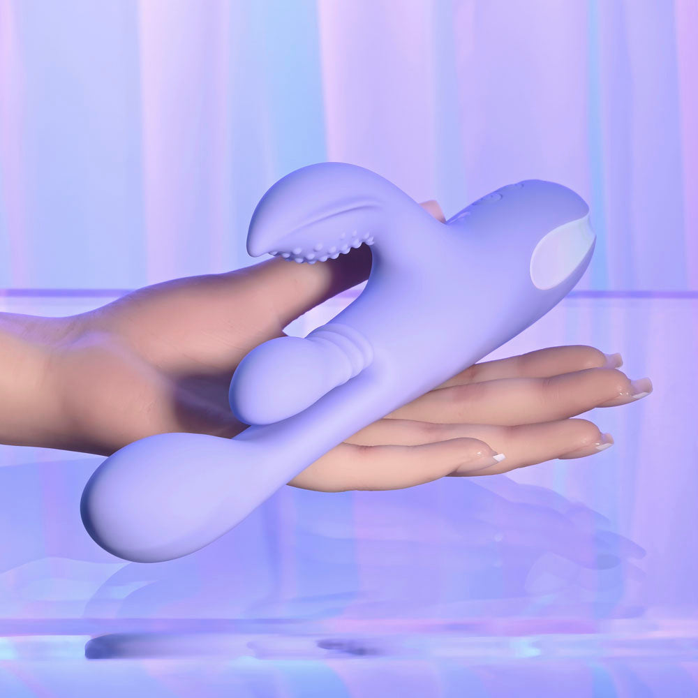 Playboy Pleasure Nubbin Rubbin – USB Rechargeable Rabbit Vibrator VIBRATORS-RABBIT