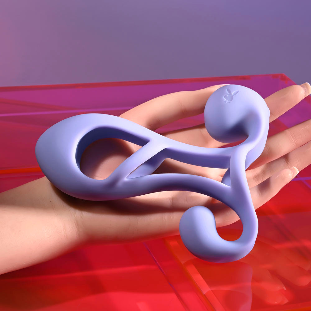 Playboy Pleasure Fantasy Cage – USB Rechargeable Penis Sleeve SLEEVES