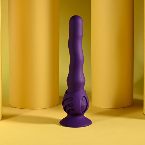Playboy Wiggle It (USB Rechargeable) – 23.9 cm Wiggling Vibrator VIBRATORS - MULTI