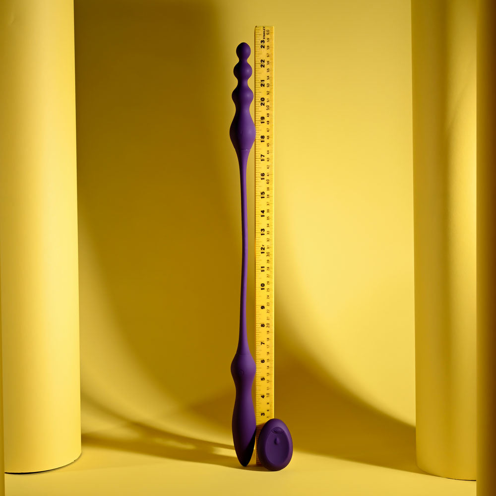 Playboy Pleasure This & That – USB Rechargeable Flexible Dual-Ended Vibrator 60 cm > Vibrators > Unconventional