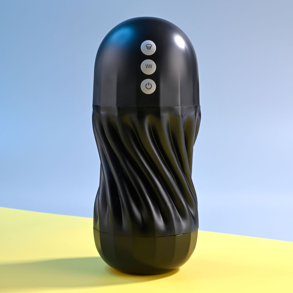 Playboy Pleasure SOLO Stroker with Vibrating Functions > Sex Toys For Men > Masturbators > Vibrating