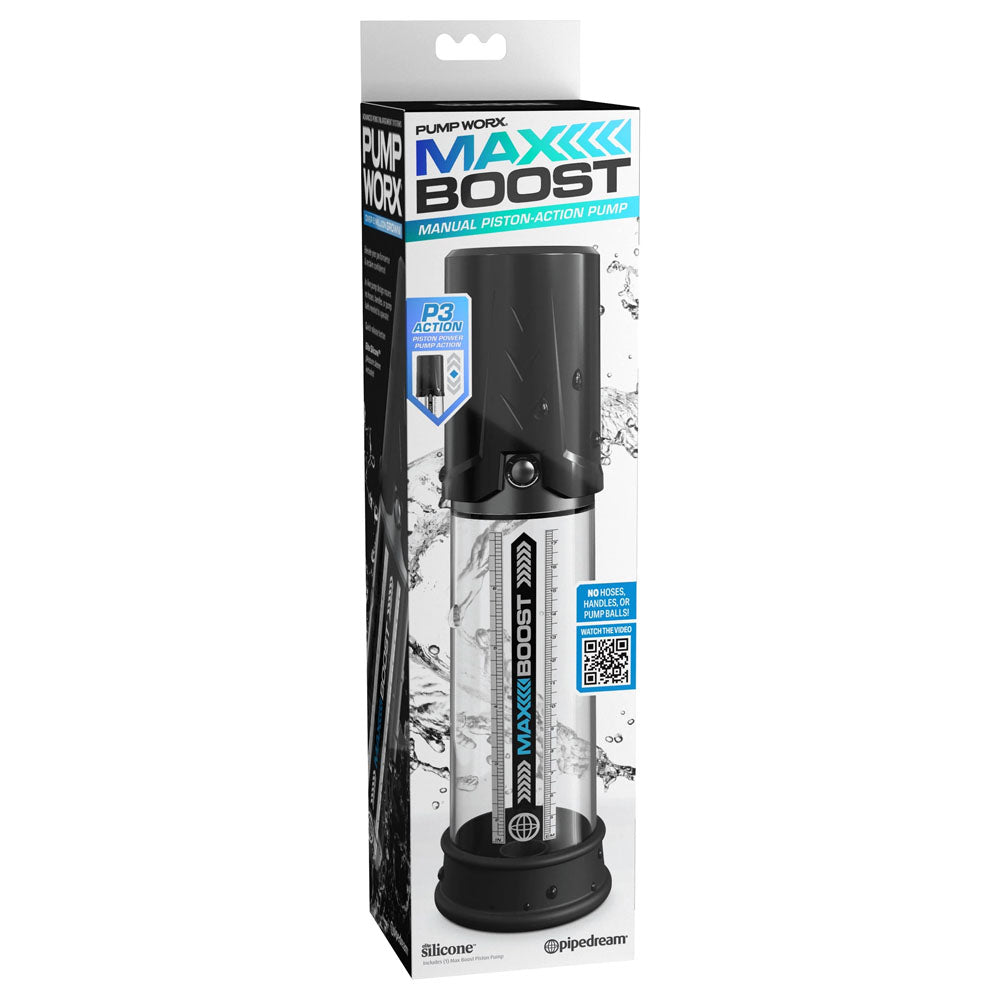 Pump Worx Max Boost Penis Pump for Enhanced Performance and Confidence PUMPS Male Electric