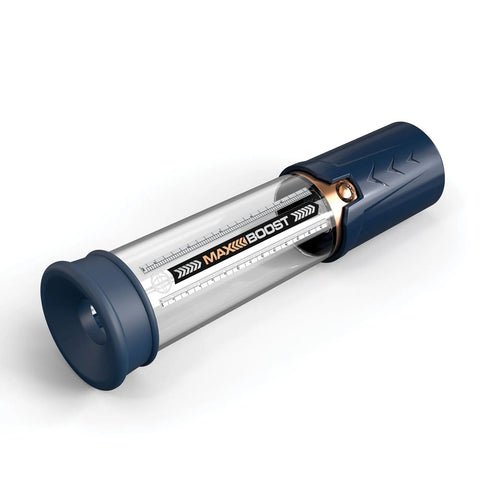 Pump Worx Max Boost Penis Pump in Blue PUMPS Male Electric
