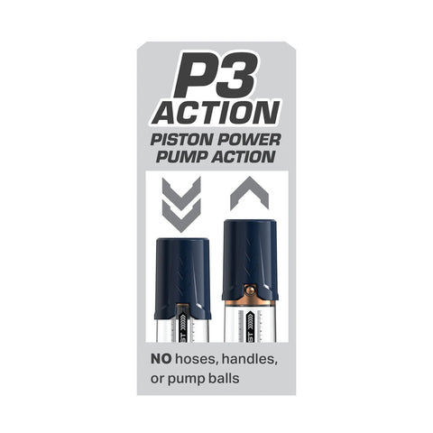 Pump Worx Max Boost Penis Pump in Blue PUMPS Male Electric