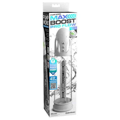 Pump Worx Max Boost Pro Flow Premium Penis Pump PUMPS Male Electric