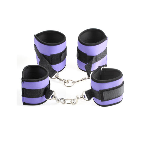 Fetish Fantasy Series Pleasure Bondage Set 8 Piece Set Restraints