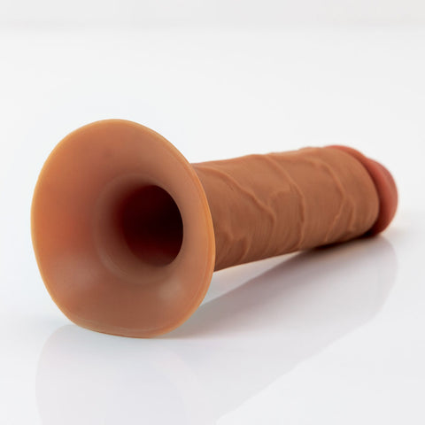 FX Elite 6'' Silicone Hollow Strap-On - Tan - Hollow STRAP-ONS