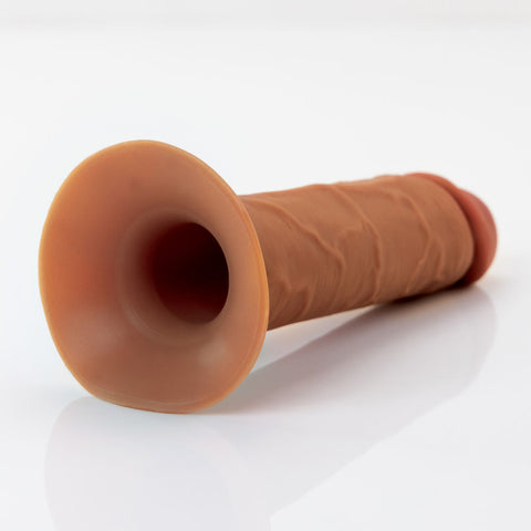 FX Elite 7 Inch Silicone Hollow Strap On in Tan Dildos & Dongs