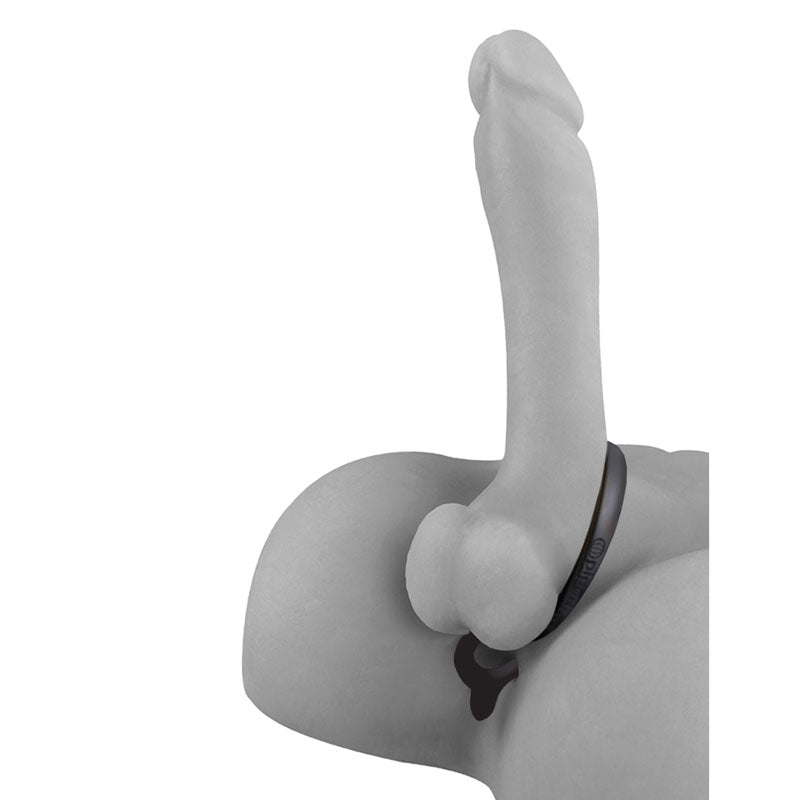 Anal Fantasy Collection Ass-Gasm Beaded Cockring with Anal Plug – Silicone Cockring and Anal Beads > Anal Range > Prostate Plugs