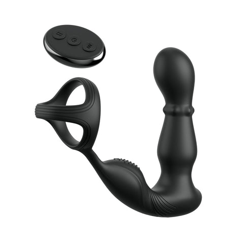 Anal Fantasy Elite Ass-Gasm Slide & Glide – USB Rechargeable Prostate Massager with Cock Ring > Anal Range > Prostate Plugs