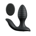 Anal Fantasy Elite Gyro Milk Pro Black 4.25" Prostate Stimulator > Anal Range > Prostate Plugs