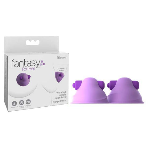 Fantasy for Her Vibrating Nipple Suck-Her – 2 Inch Vibrating Nipple Toy > Sex Toys > Nipple Suckers