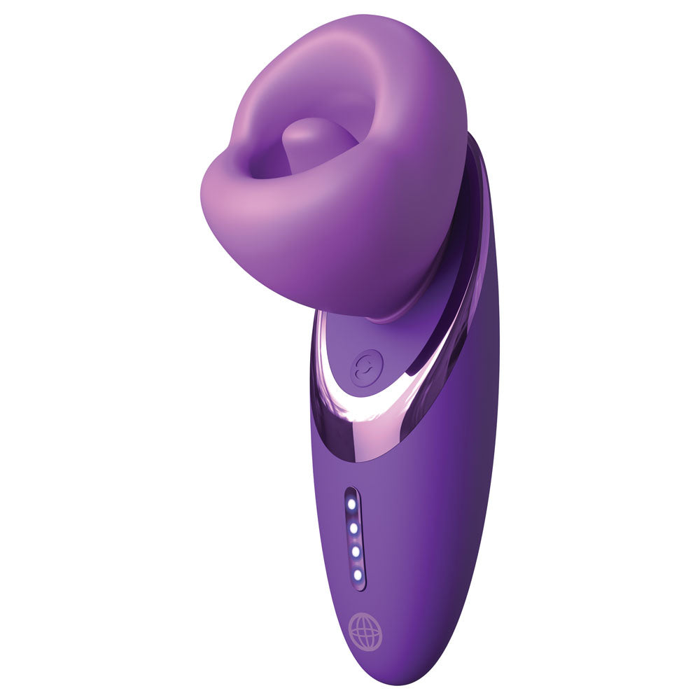 Fantasy for Her Pleasure Sucker USB Rechargeable Sucking Licking and Vibrating Stimulator STIMULATORS