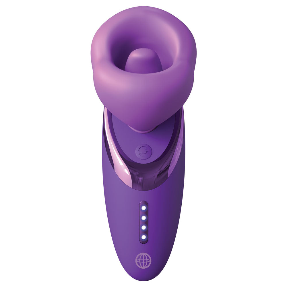Fantasy for Her Pleasure Sucker USB Rechargeable Sucking Licking and Vibrating Stimulator STIMULATORS