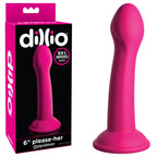 Dillio 6 Inch Please Her Pink Dong 15.2 Centimeters Pink > Dildos > Neutral Dildos