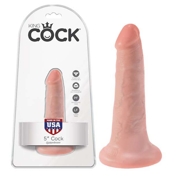 King Cock Realistic Suction Cup Dildo – 5 to 10 Inch > Dildos > Realistic Dildos