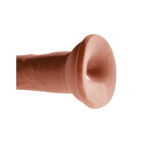 King Cock Plus 8 Inch Triple Density Cock Brown 20.3 cm Dong Dongs Realistic