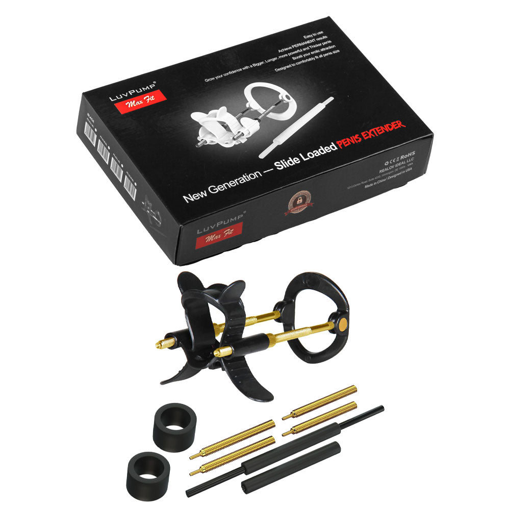 LuvPump Max Fit – Penis Extender Kit Black > Pumps > Penis Pumps